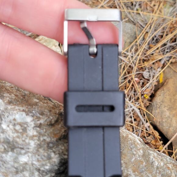 Vintage Watches Armitron Instalite Chronograph Sport Watch 165FT Black Retro - Picture 6 of 10